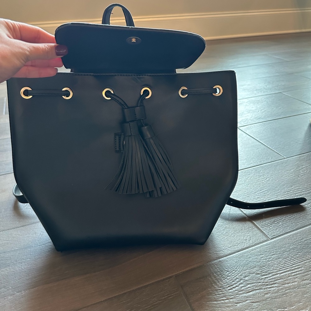 Black backpack